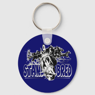 Standardbred Racing Keychain