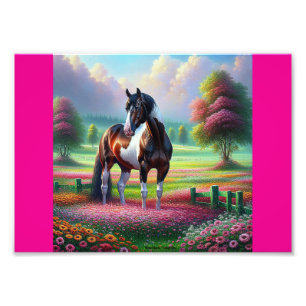 Standing Beautiful Photo Print