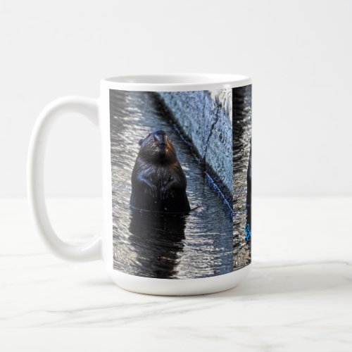 Standing Beaver Wildlife Gift Mug