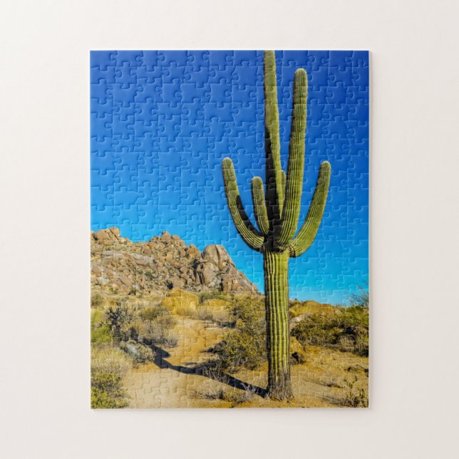 Standing Cactus Jigsaw Puzzle (Vertical)