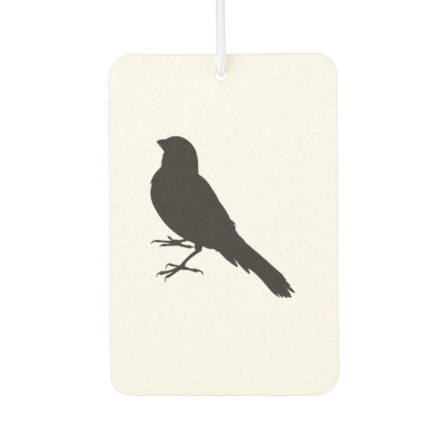 Standing Canary Bird Air Freshener (Front)