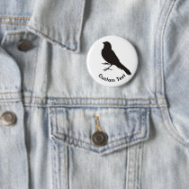 Standing Canary Bird Button