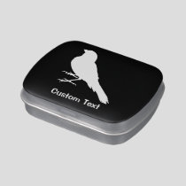 Standing Canary Bird Candy Tin