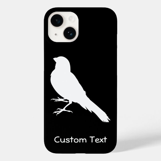 Standing Canary Bird Case-Mate iPhone Case (Back)