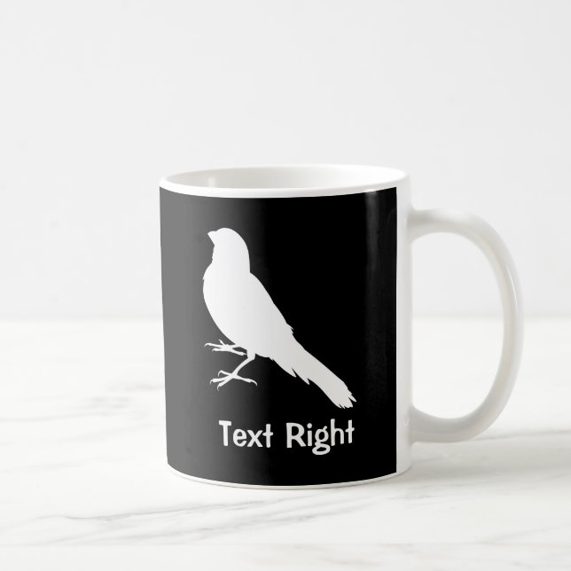 Standing Canary Bird Coffee Mug (Right)