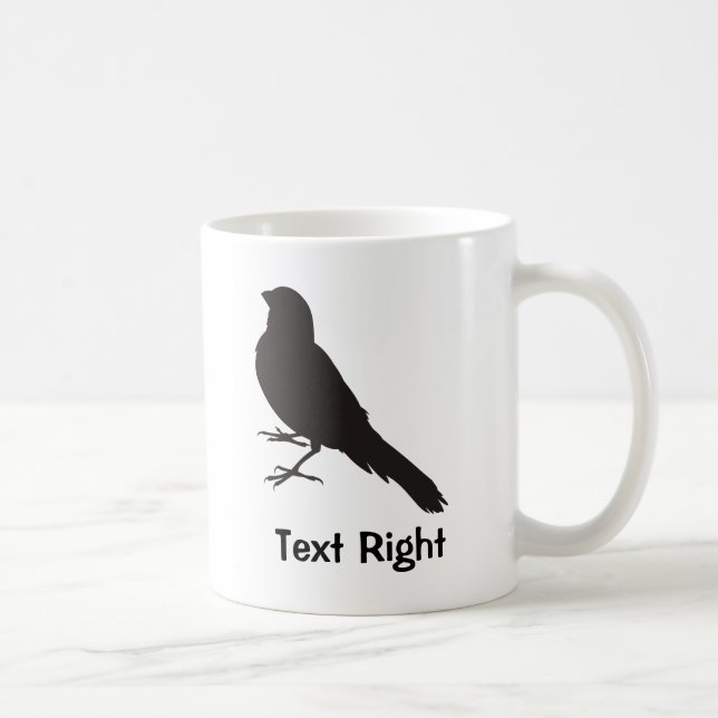 Standing Canary Bird Coffee Mug (Right)