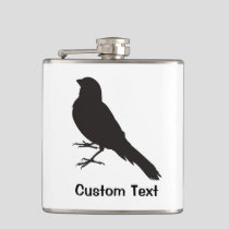 Standing Canary Bird Flask