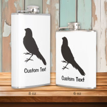 Standing Canary Bird Flask