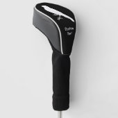 Standing Canary Bird Golf Head Cover (Angled)