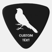 Standing Canary Bird Guitar Pick