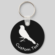 Standing Canary Bird Keychain