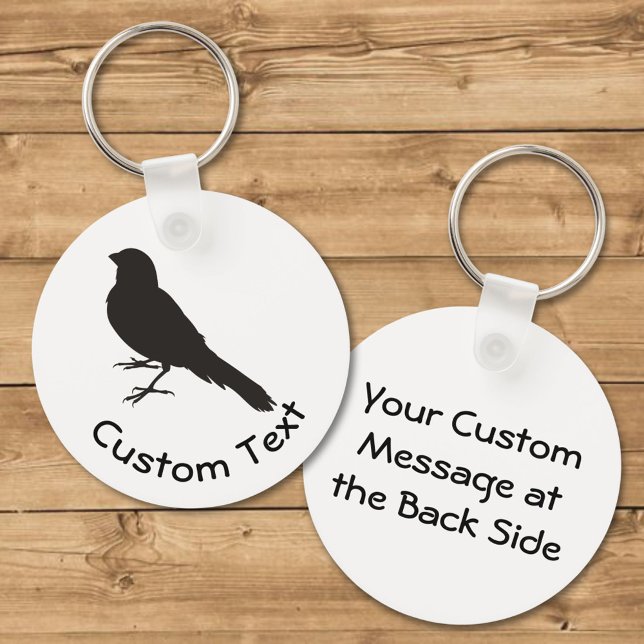 Standing Canary Bird Keychain (Creator Uploaded)
