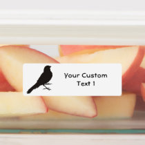 Standing Canary Bird Labels