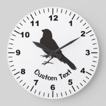 Standing Canary Bird Large Clock