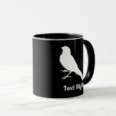 Standing Canary Bird Mug (Front Right)