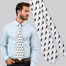 Standing Canary Bird Neck Tie