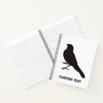 Standing Canary Bird Notebook