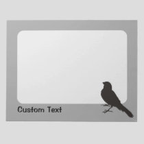 Standing Canary Bird Notepad