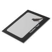 Standing Canary Bird Notepad (Angled)