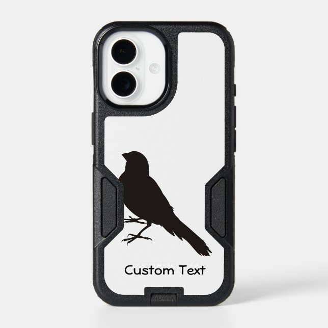 Standing Canary Bird Otterbox iPhone Case (Back)