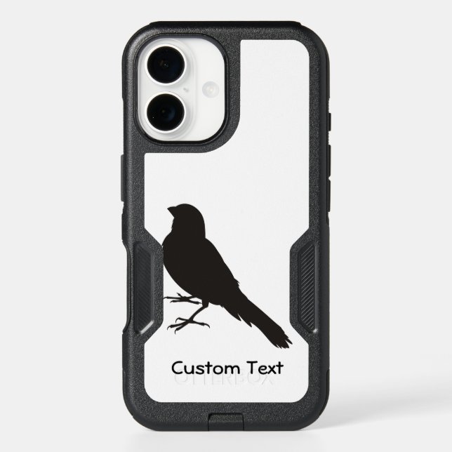 Standing Canary Bird Otterbox iPhone Case (Back)