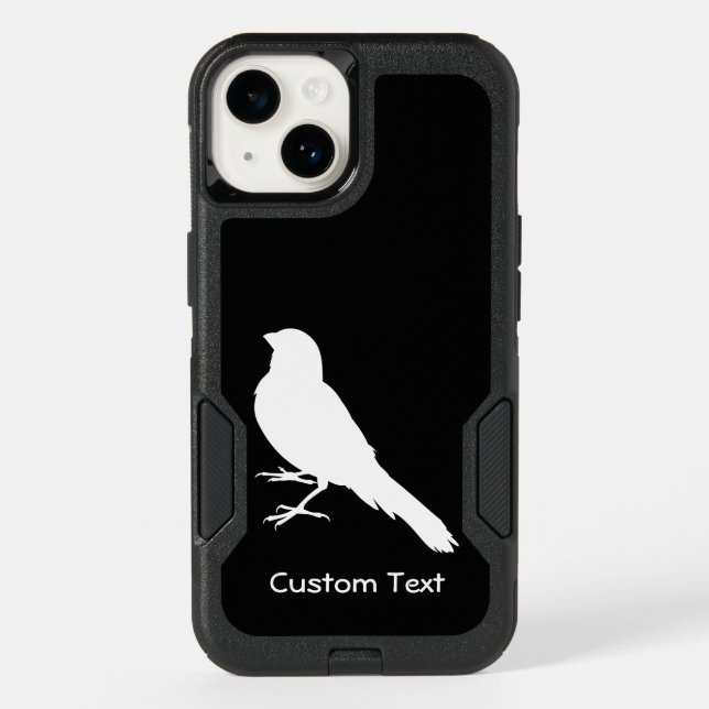 Standing Canary Bird Otterbox iPhone Case (Back)