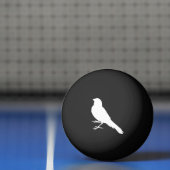 Standing Canary Bird Ping Pong Ball (Net)