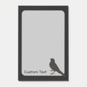 Standing Canary Bird Post-it Notes (Front)