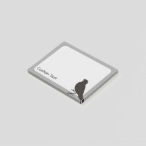 Standing Canary Bird Post-it Notes
