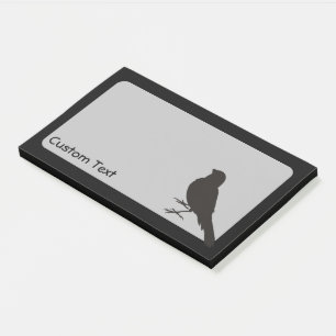 Standing Canary Bird Post-it Notes