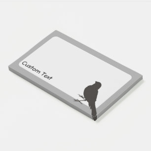 Standing Canary Bird Post-it Notes