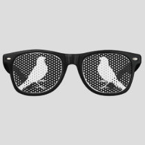 Standing Canary Bird Retro Sunglasses