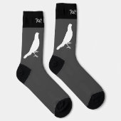 Standing Canary Bird Socks (Right)