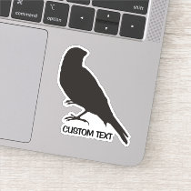 Standing Canary Bird Sticker