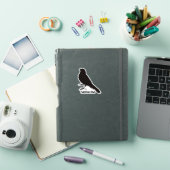 Standing Canary Bird Sticker (iPad Cover)