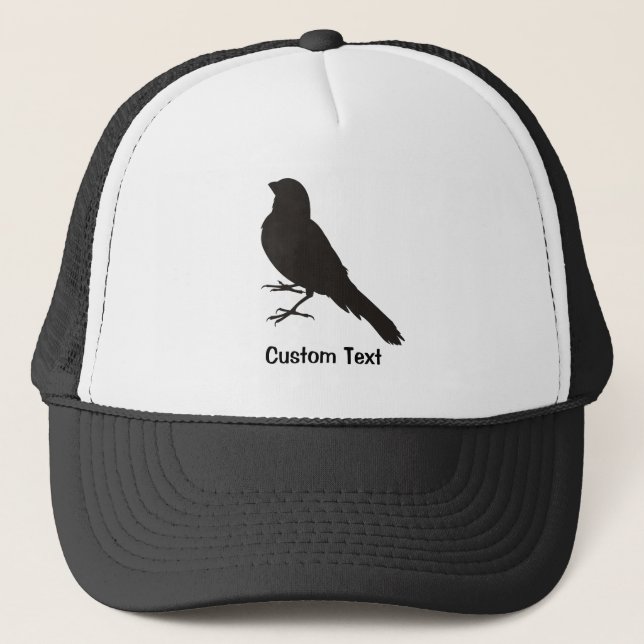 Standing Canary Bird Trucker Hat (Front)