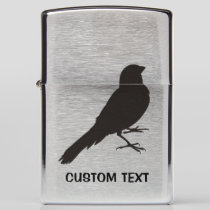 Standing Canary Bird Zippo Lighter