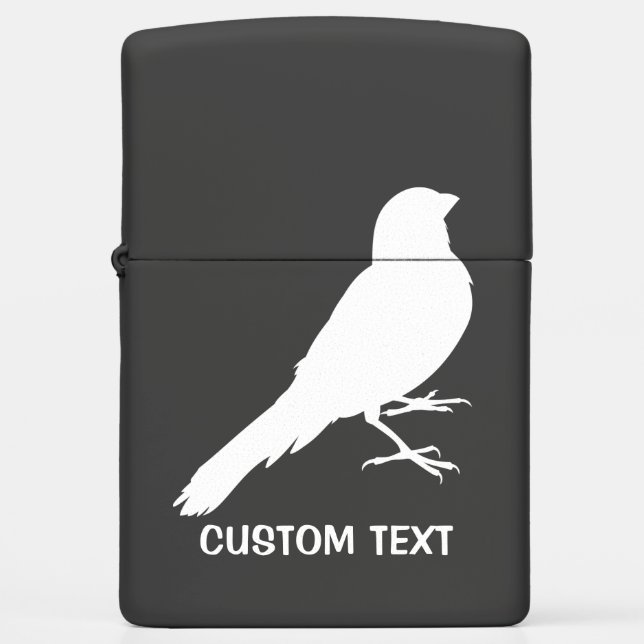 Standing Canary Bird Zippo Lighter (Front)