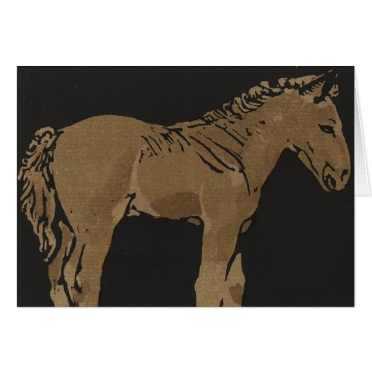 Standing Colt (Front Horizontal)