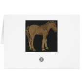 Standing Colt Cards (Back Horizontal)