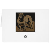 Standing Dog Cards (Back Horizontal)