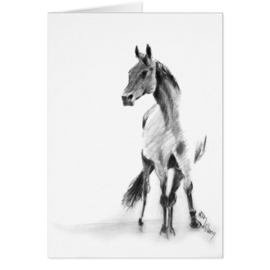 "Standing Horse" Cards (Front)