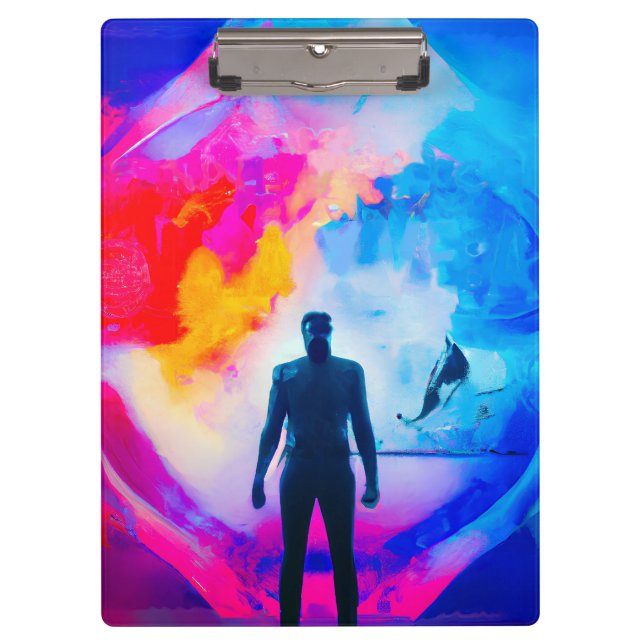 Standing in Colors Clipboard (Front)