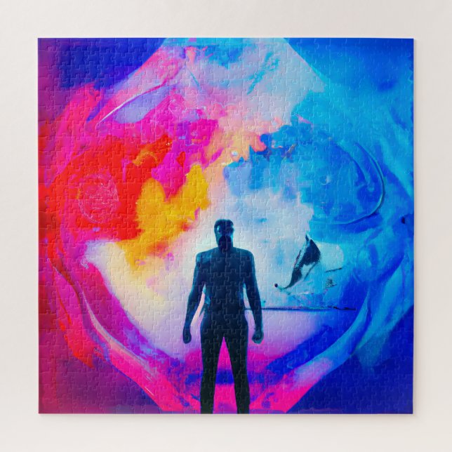 Standing in Colors Jigsaw Puzzle (Vertical)