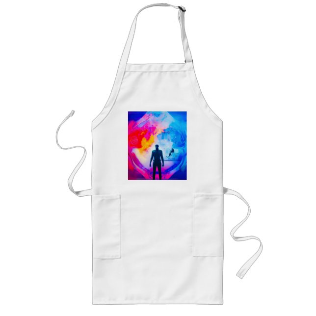 Standing in Colors Long Apron (Front)