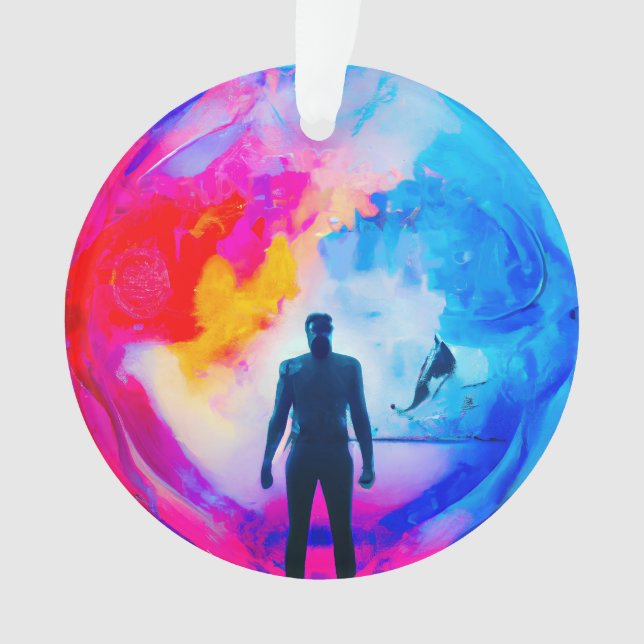 Standing in Colors Ornament (Front)