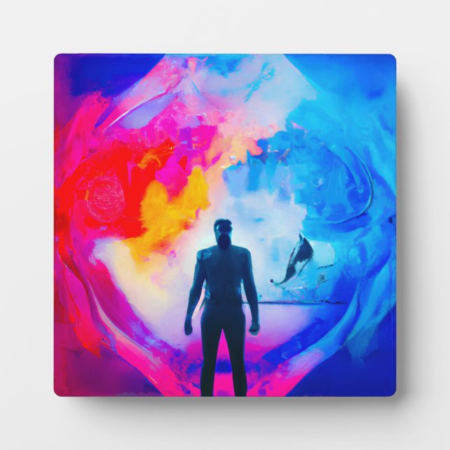 Standing in Colors Plaque (Front)