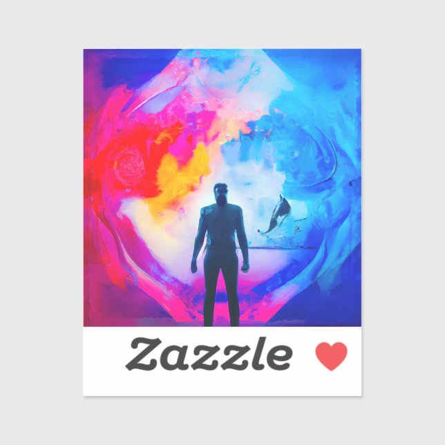 Standing in Colors Sticker (Sheet)