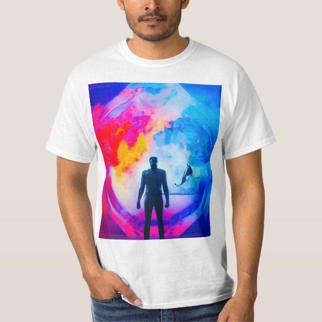 Standing in Colors T-Shirt (Front)