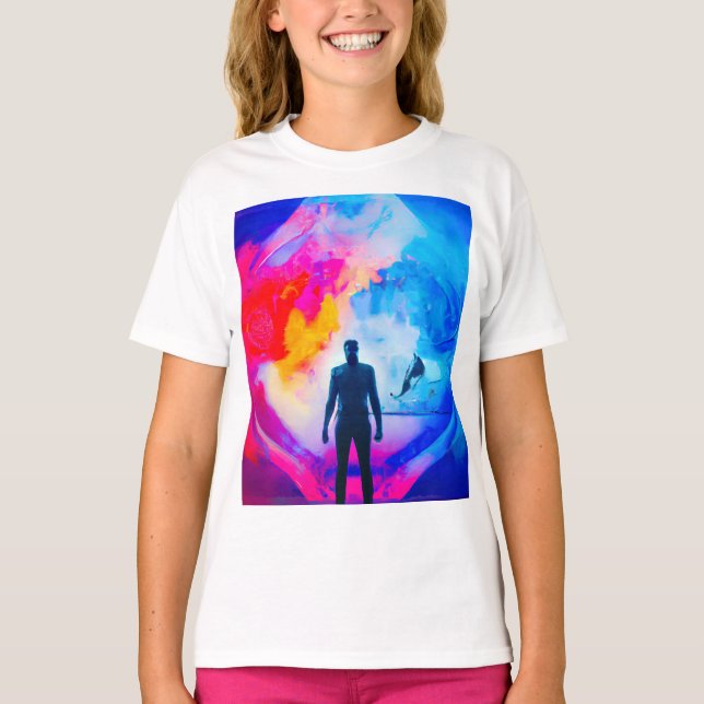 Standing in Colors T-Shirt (Front)
